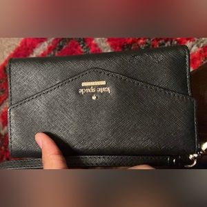 Black Kate spade wallet